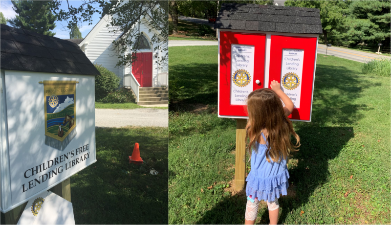 CHILDREN'S LENDING LIBRARY AT GRACE & GLORY FOOD PANTRY
